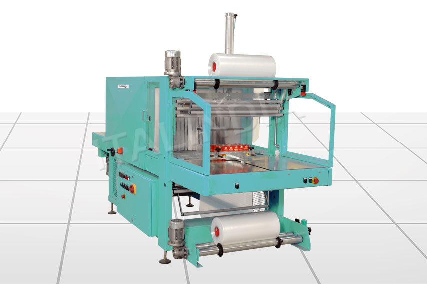 two roll semi automatic shrink wrapper