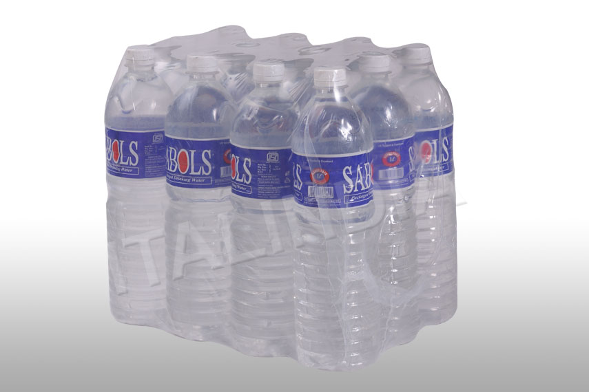water bottles packed in collation